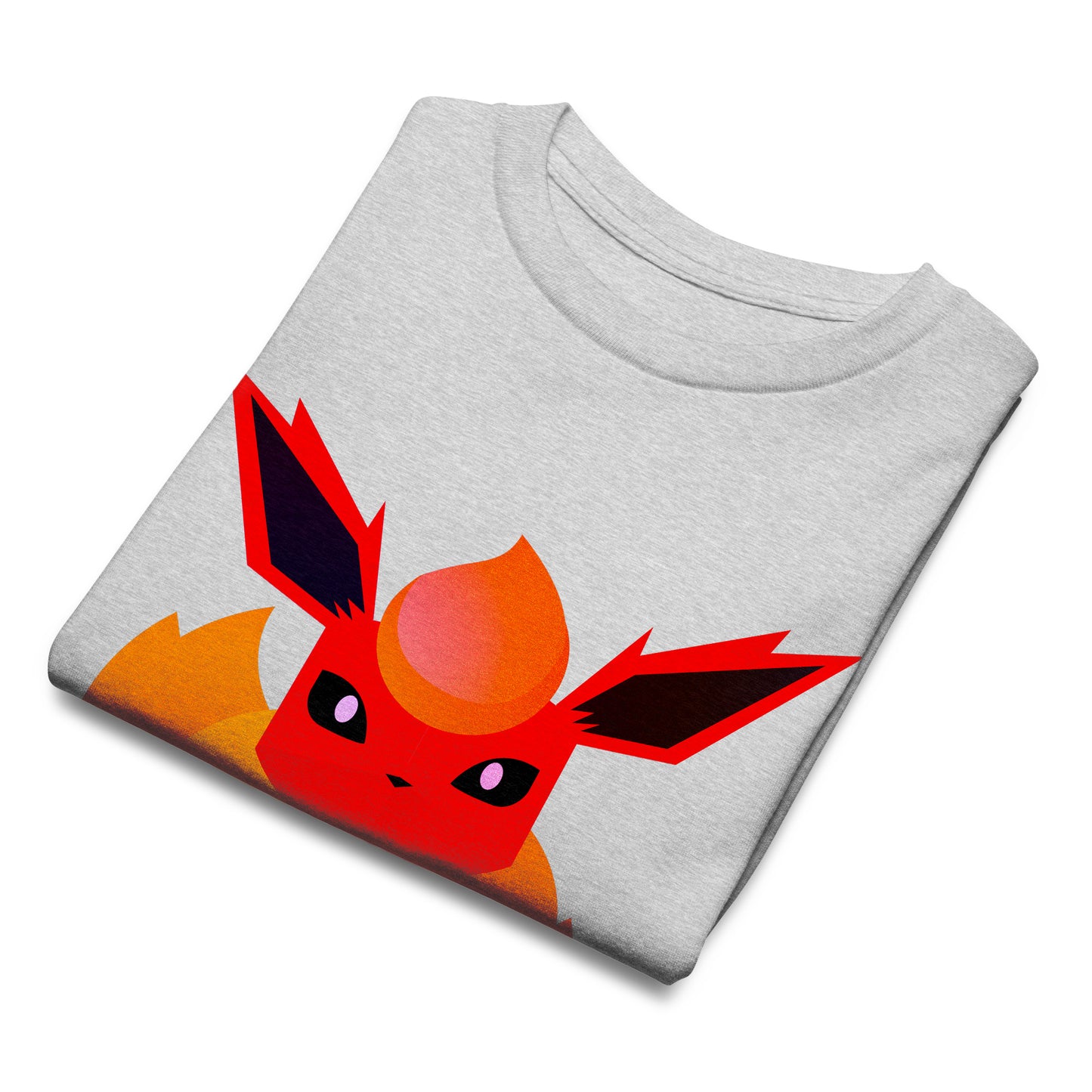 Kids Flareon Pokemon Stylised T-shirt
