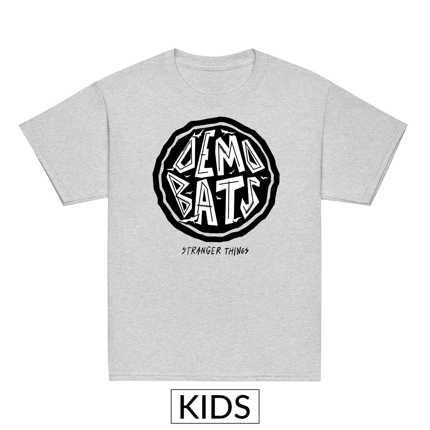 Kids Demo Bats Stranger Things T-Shirt