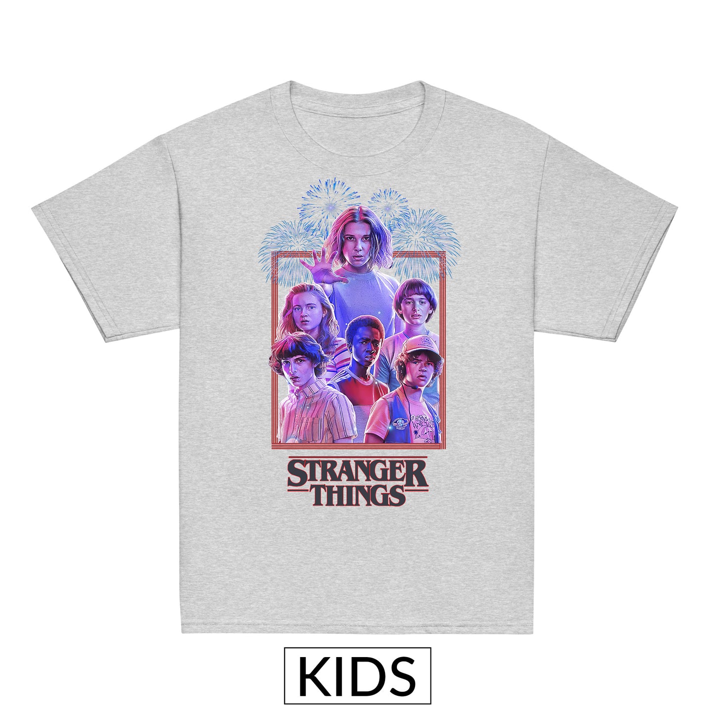Kids Stranger things 90s movie t-shirt