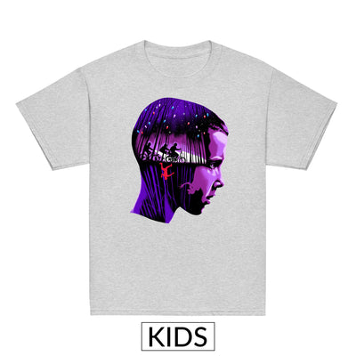 Kids Stranger Things-Upside down Eleven T-Shirt