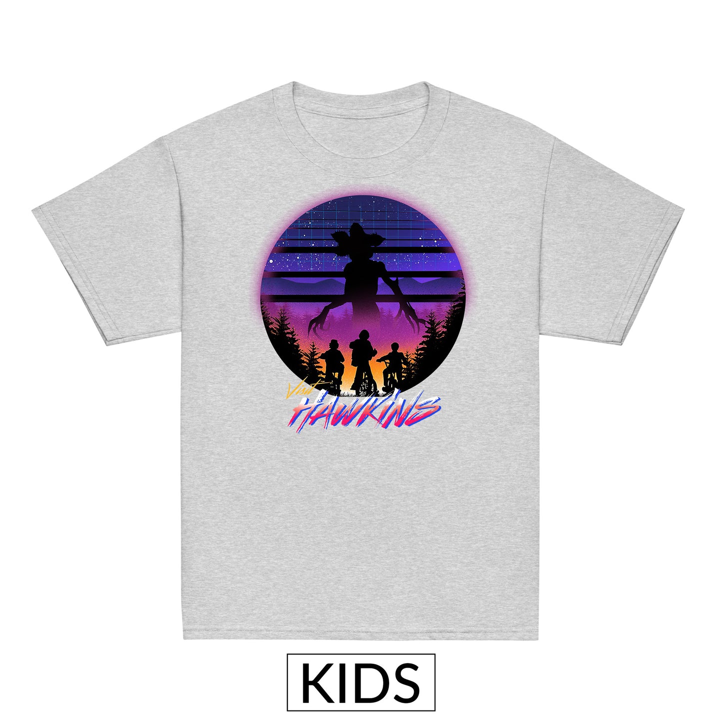 Kids Stranger things Visit Hawkins T-Shirt