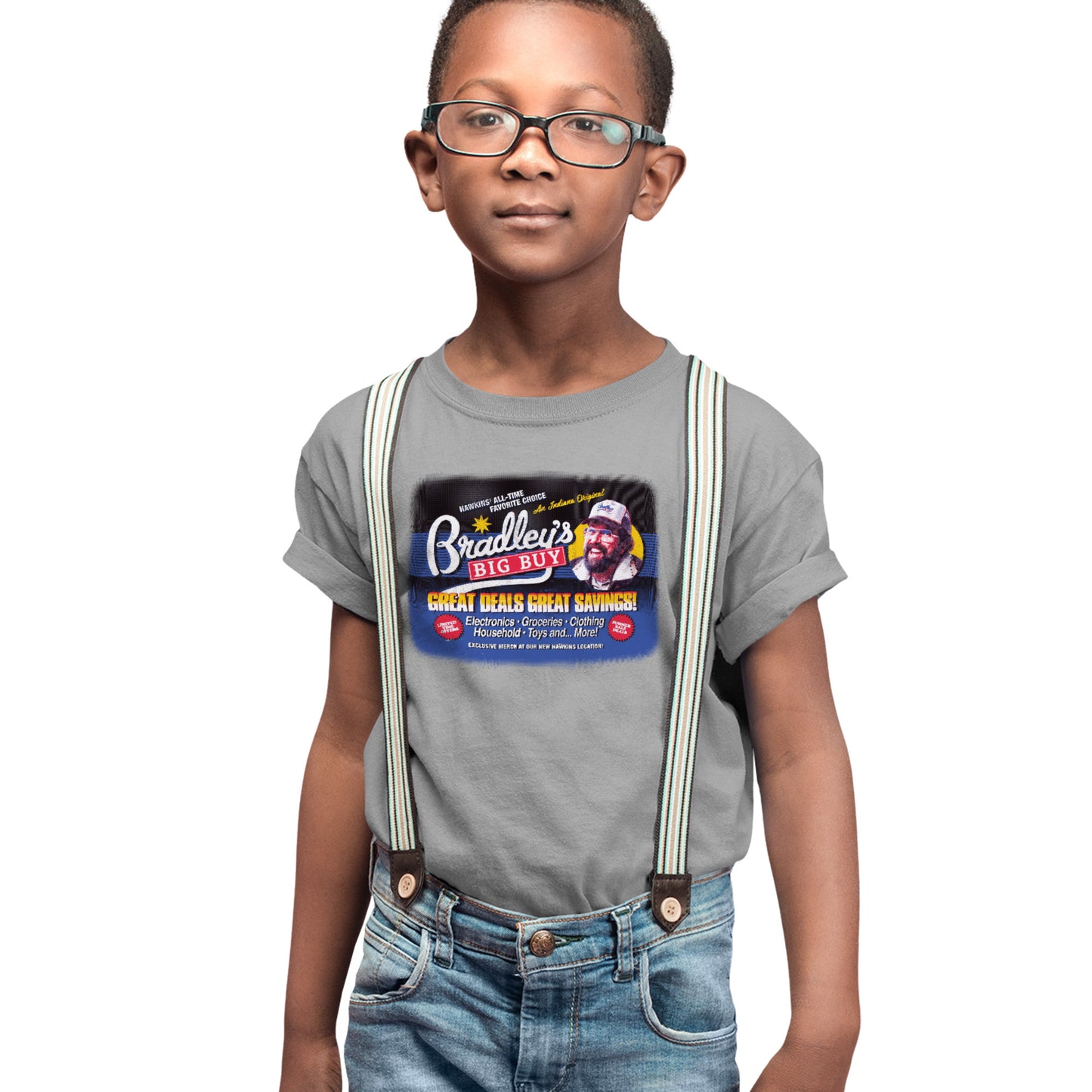 Kids Bradley's Big Buy Stranger Things T-shirt