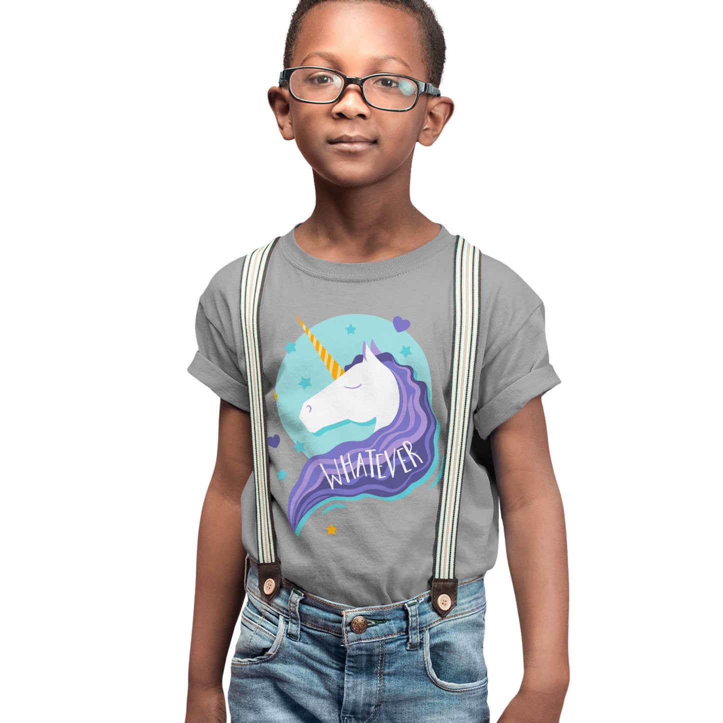 Kids Whatever Unicorn Cute T-shirt