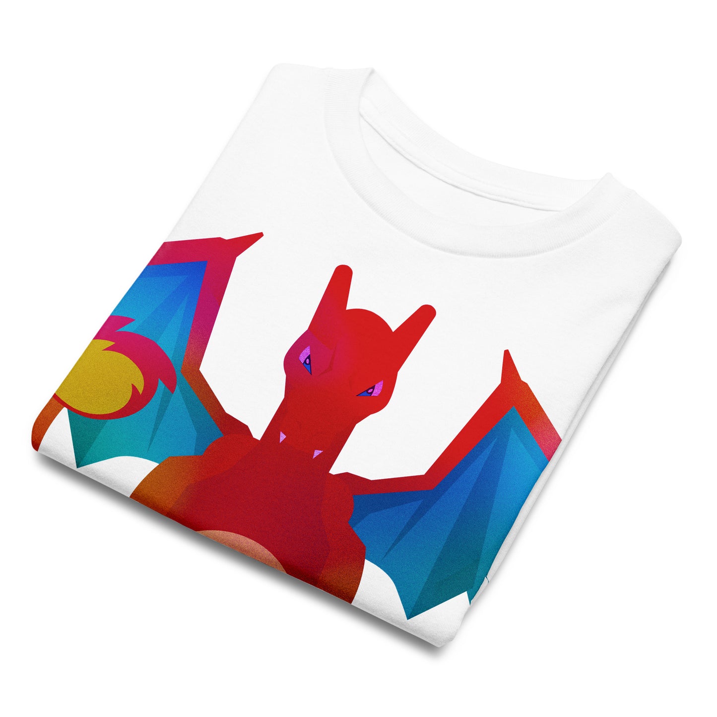 Kids Charizard Pokemon Stylised T-shirt