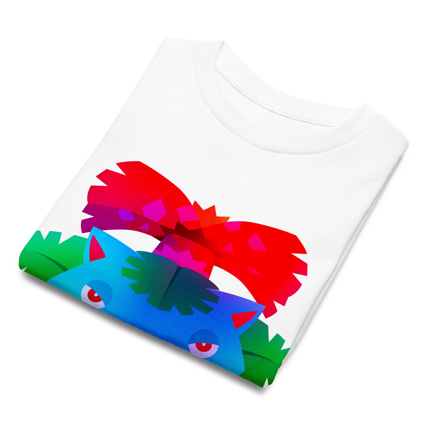 Kids Venusaur Pokemon Stylised T-shirt