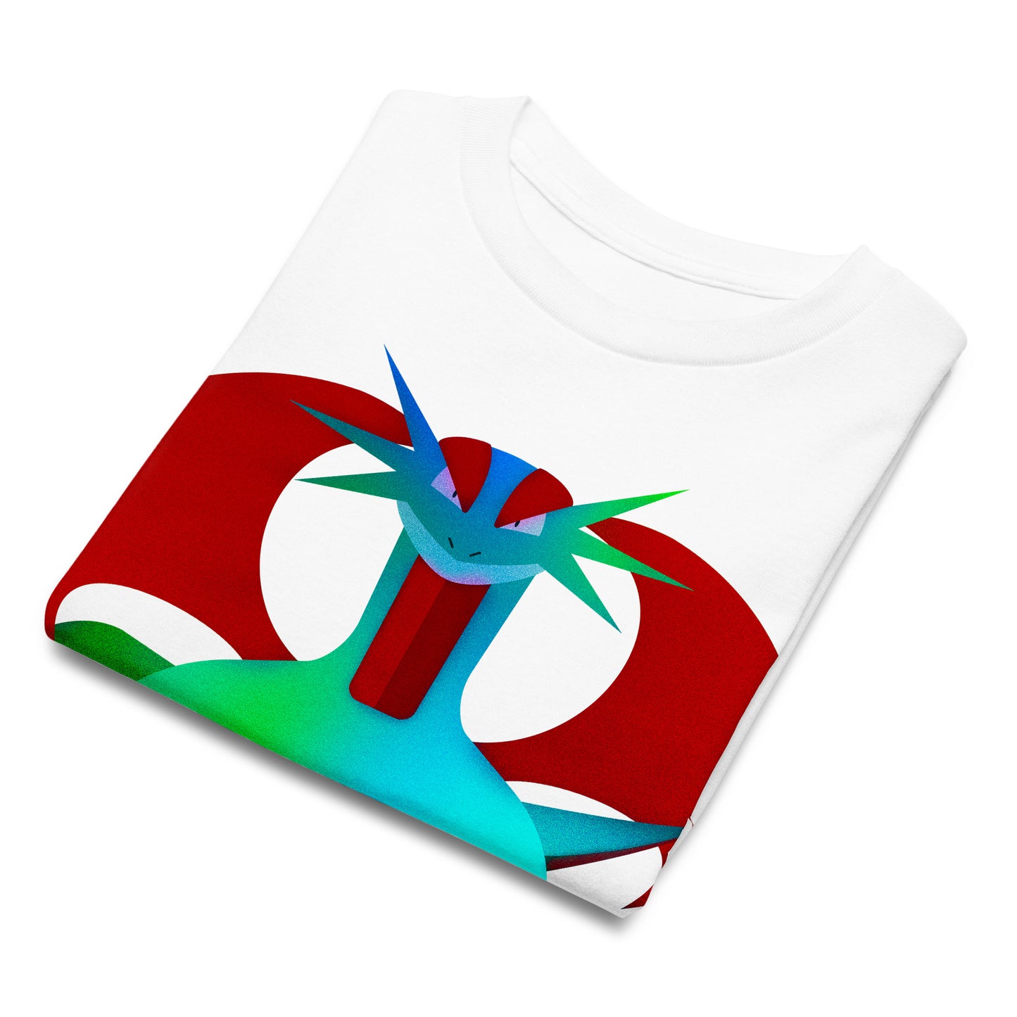 Kids Salamence Pokemon Stylised T-shirt
