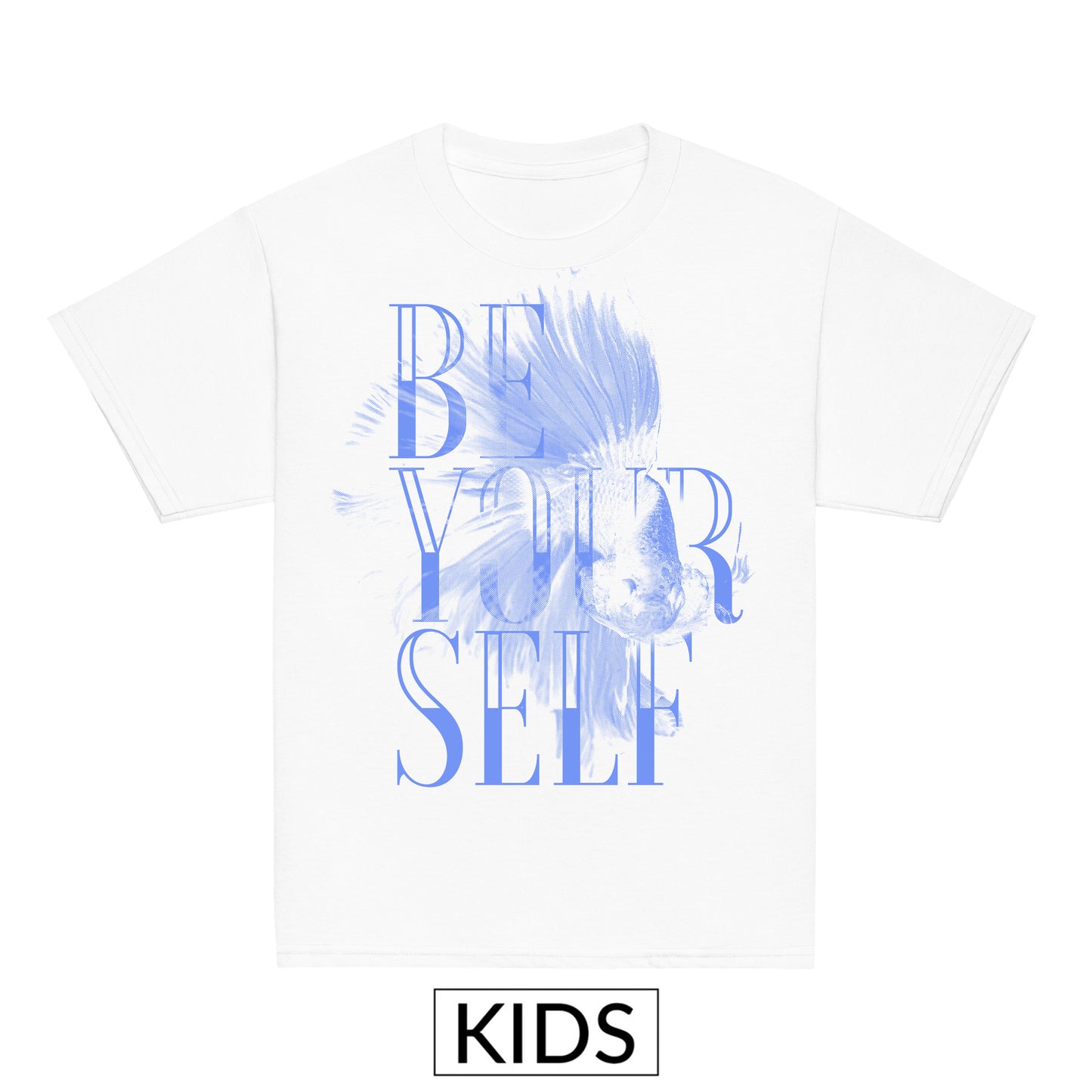Kids Be Your Self Fish T-shirt