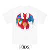 Kids Charizard Pokemon Stylised T-shirt