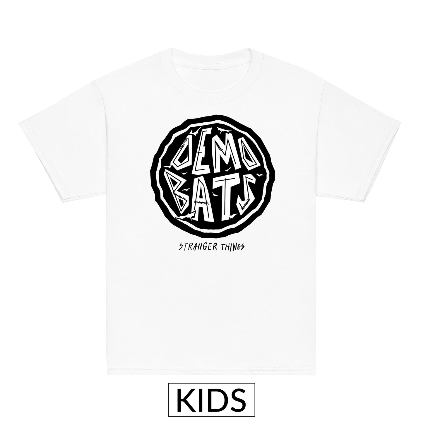 Kids Demo Bats Stranger Things T-Shirt