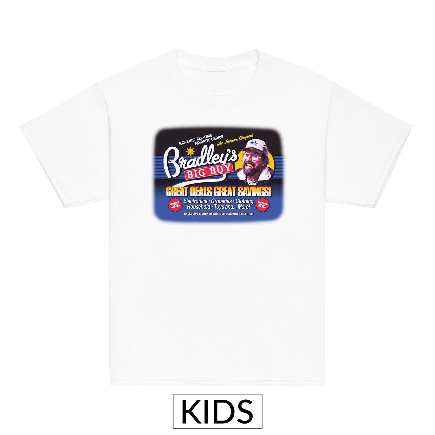 Kids Bradley's Big Buy Stranger Things T-shirt