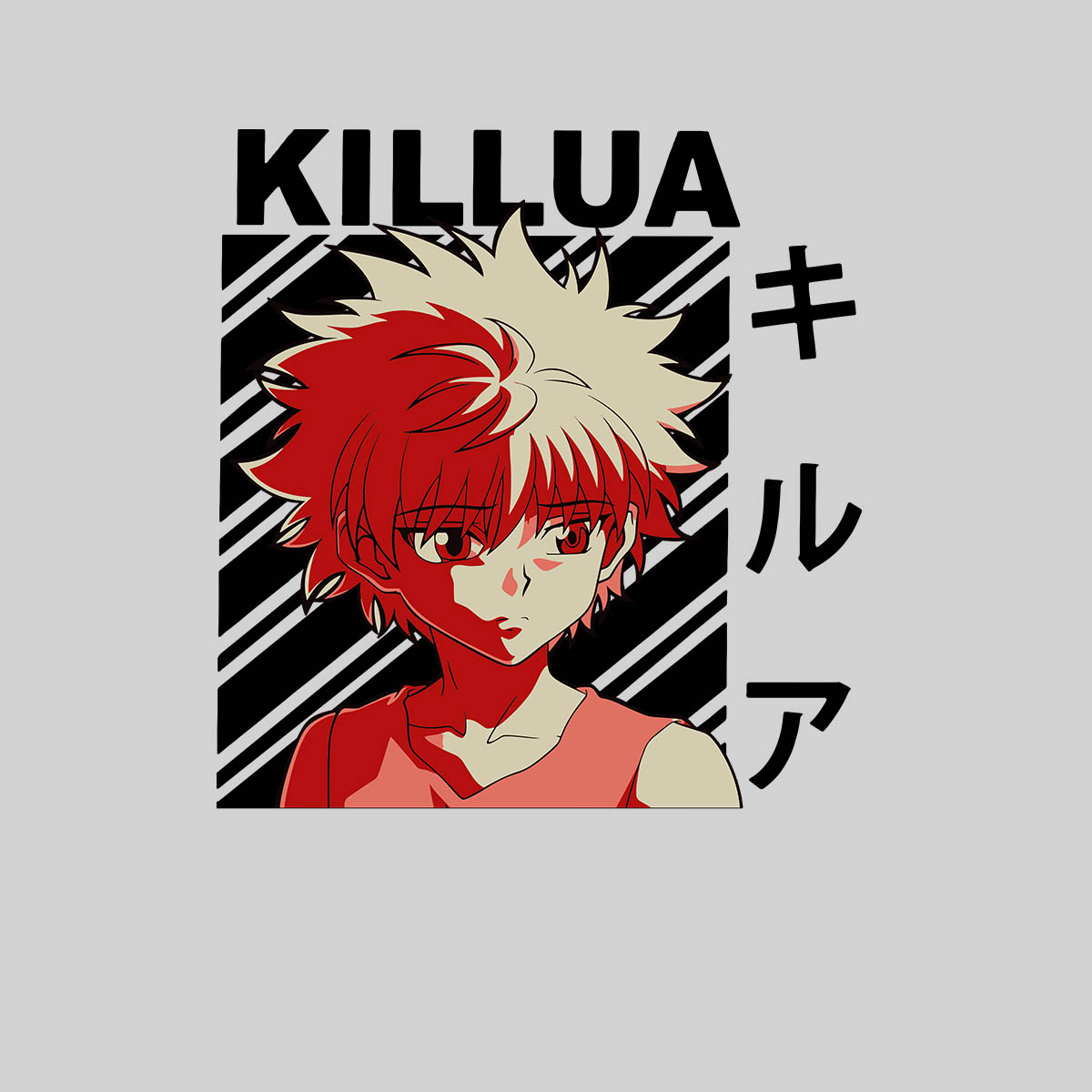 Killua Hunter X Hunter Japanese Anime T-shirt for Kids