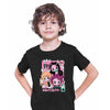 Manga Kimetsu No Yaiba Demon Slayer Tanjiro Nezuko And Zenitsu Anime Black T-shirt for Kids