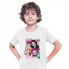 Manga Kimetsu No Yaiba Demon Slayer Tanjiro Nezuko And Zenitsu Anime White T-shirt for Kids