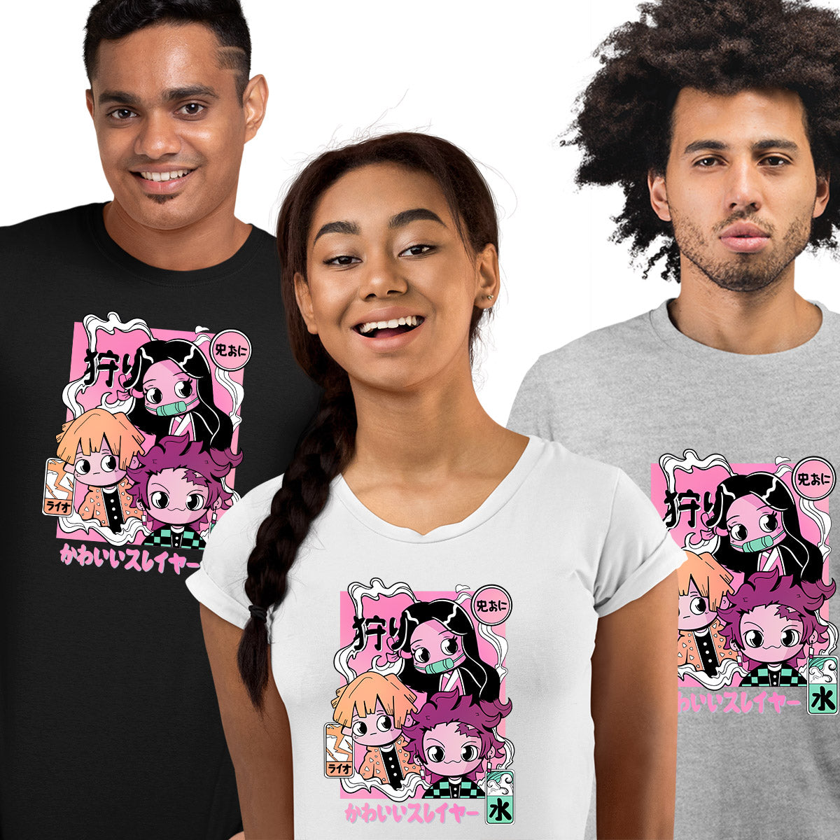 Demon Slayer Anime Manga T-shirt Kimetsu No Yaiba 