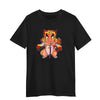 Kyojuro Rengoku Pokemon Charmander Demon Slayer Manga Anime Adult Unisex Black T-shirt