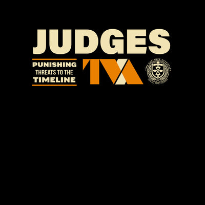Loki 2 Judges Black T-shirt Punishing Threads to the timeline 
