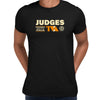 Loki 2 Judges Black T-shirt Punishing Threads to the timeline 