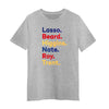 Ted Lasso Movie T-Shirt Higgins Nate Roy Trent Typographygraphy Unisex T-Shirt