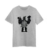 Madara Uchiha Susanoo Naruto Japanese Anime Manga Adult Unisex Grey T-shirt