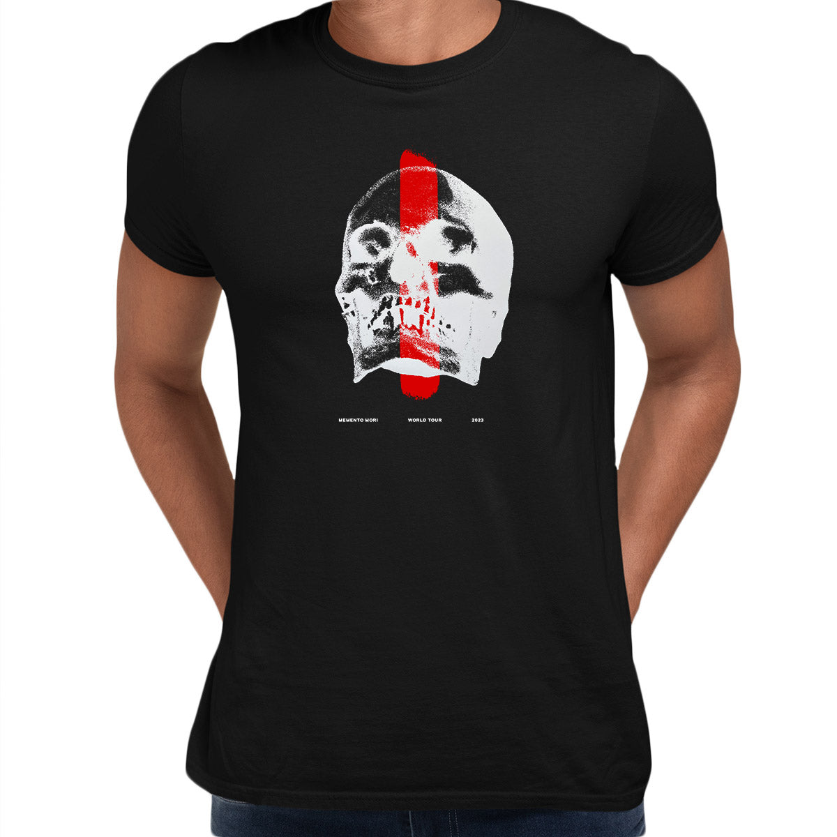 Memento Mori World Tour 2023 Black T-shirt 