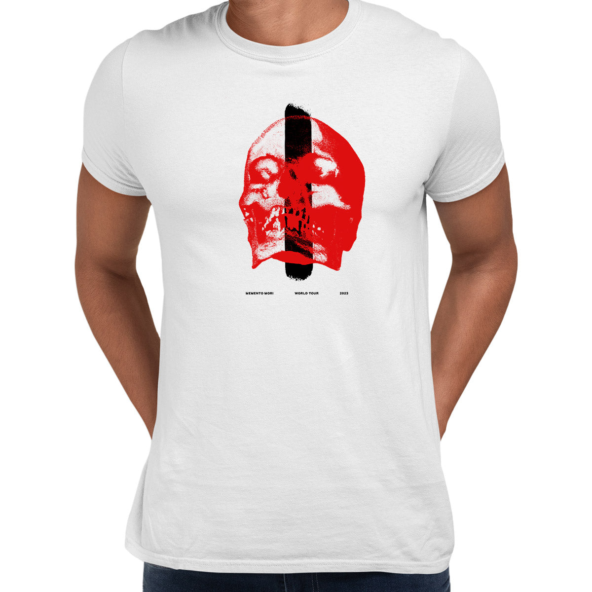 Memento Mori World Tour 2023 White T-shirt 