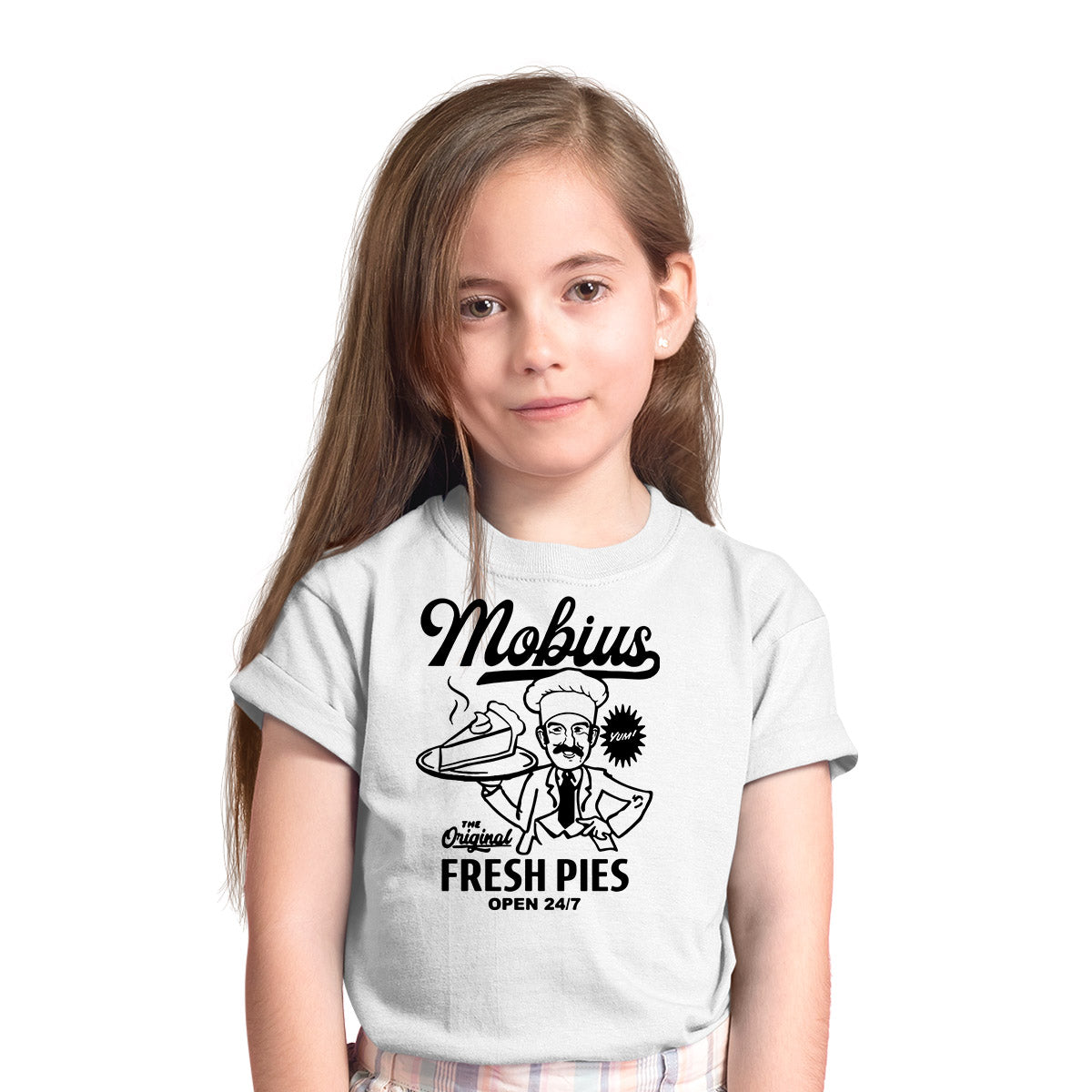 Mobius Fresh Pies T-Shirt Loki 2 Funny Gift Tee T-Shirt for Kids