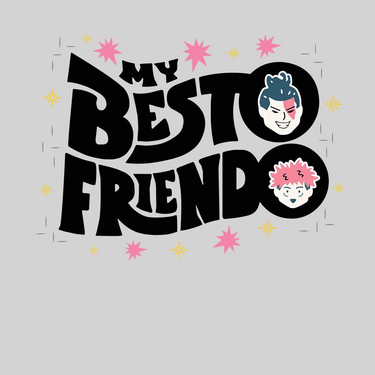 My Besto Friendo Anime Jujutsu Kaisen Todo Aoi Adult Unisex T-shirt