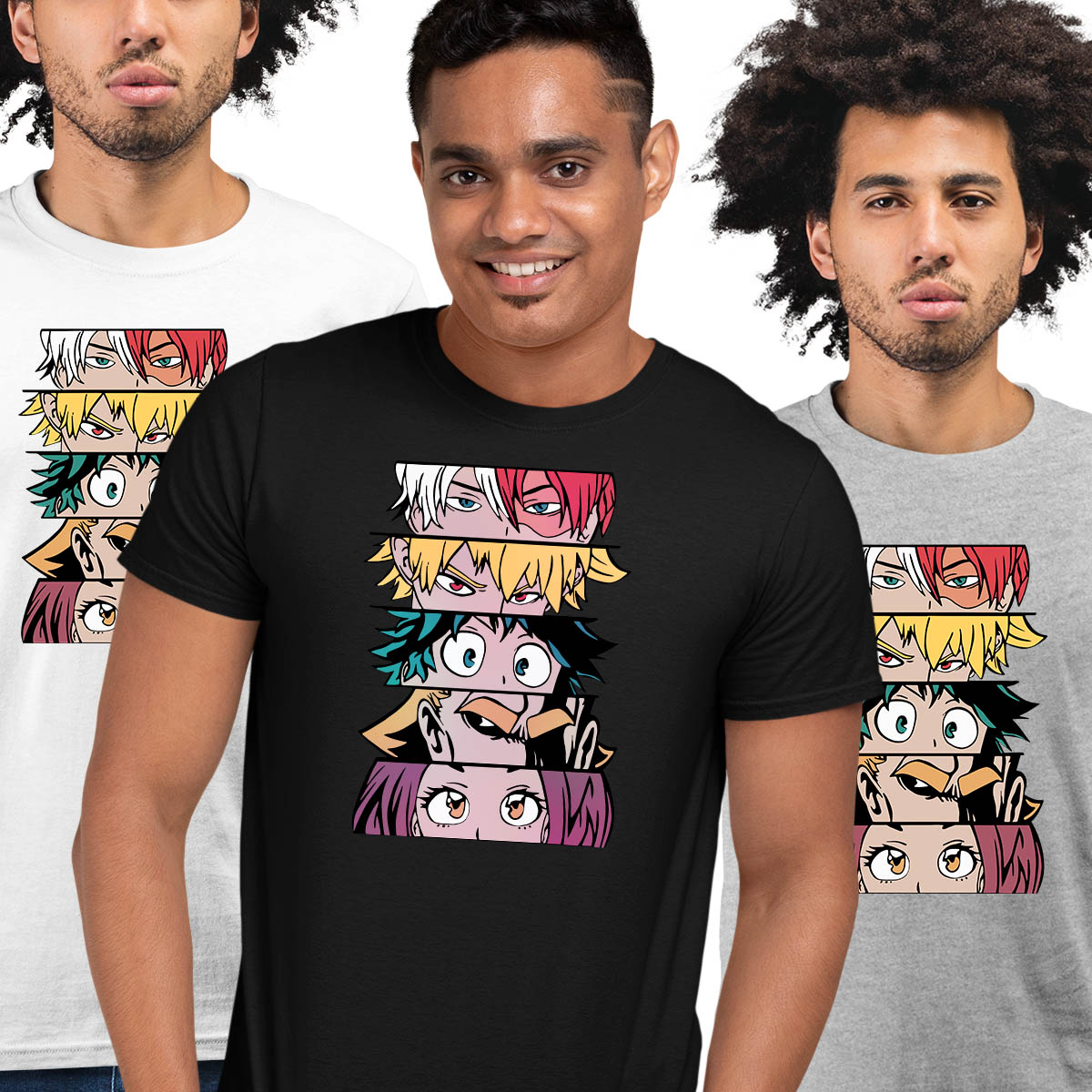 My Hero Academia Characters Anime Manga Love Unisex T-shirt