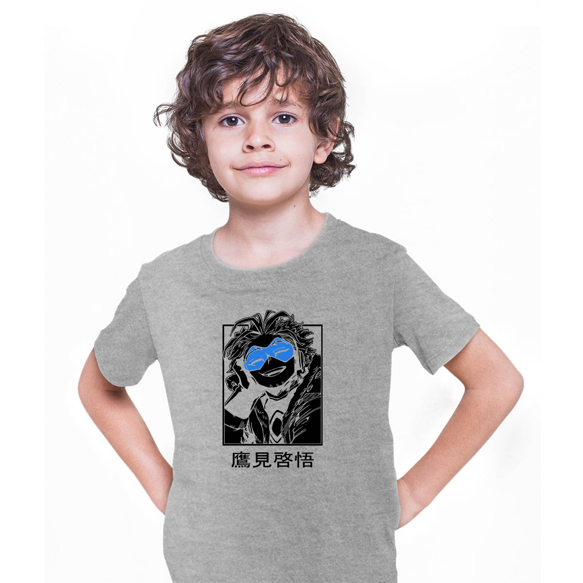 My Hero Academia Hawks Keigo Takami Anime Manga T-shirt for Kids