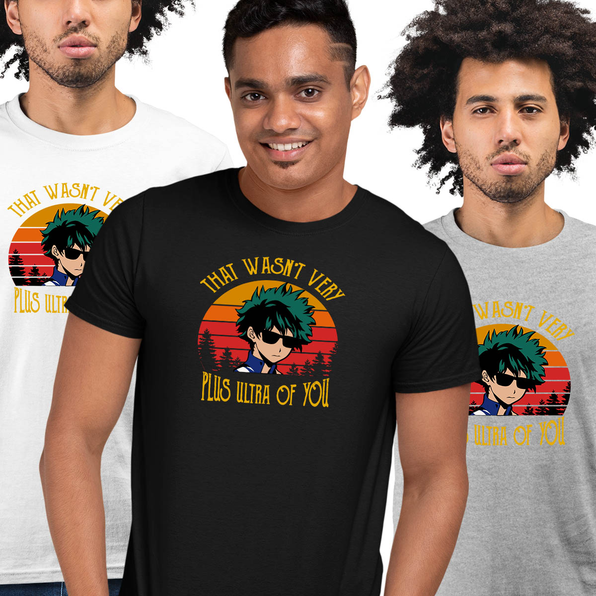 My Hero Academia Izuku Midoriya That Wasn Very Plus Ultra Of You Adult  Unisex T-shirt