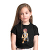  The Nine-Tailed Demon Fox Naruto And Kurama  Anime Manga Black  T-shirt for Kids