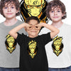 Naruto And Kurama The Nine-Tailed Demon Fox Anime Manga T-shirt for Kids