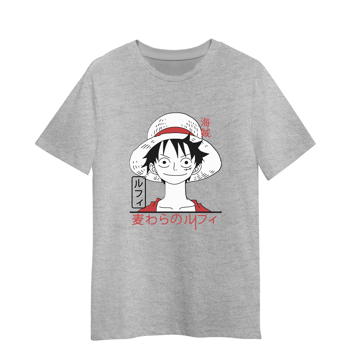 One Piece Monkey D Luffy Japanese Anime Adult Unisex T-shirt