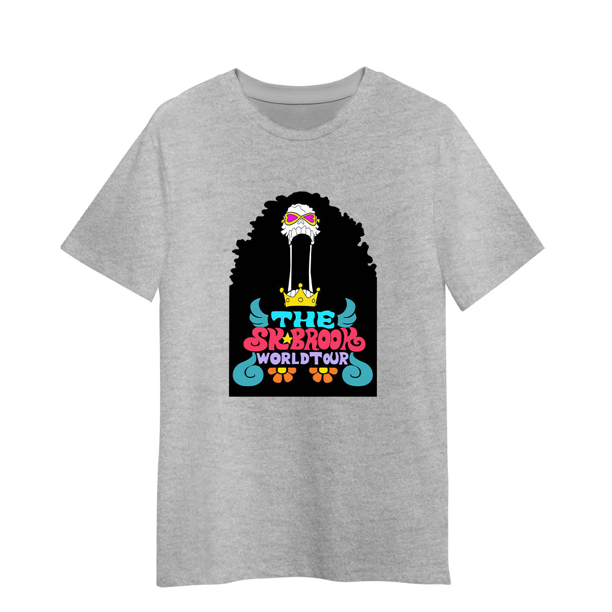 One Piece Soul King Brook The Sk Brook World Tour Adult Unisex T