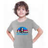 Vintage Never Forget Shirt Funny Retro Floppy Disk VHS Tee Grey T-shirt for Kids