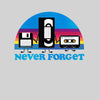 Vintage Never Forget Shirt Funny Retro Floppy Disk VHS Tee T-shirt for Kids