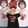 Cute Pochita Woof Woof Chainsaw Man Anime Manga T-shirt for Kids