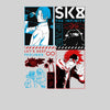 SK8 The Infinity Let's Keep Feelings Japanese Anime Manga Adult Unisex T-shirt