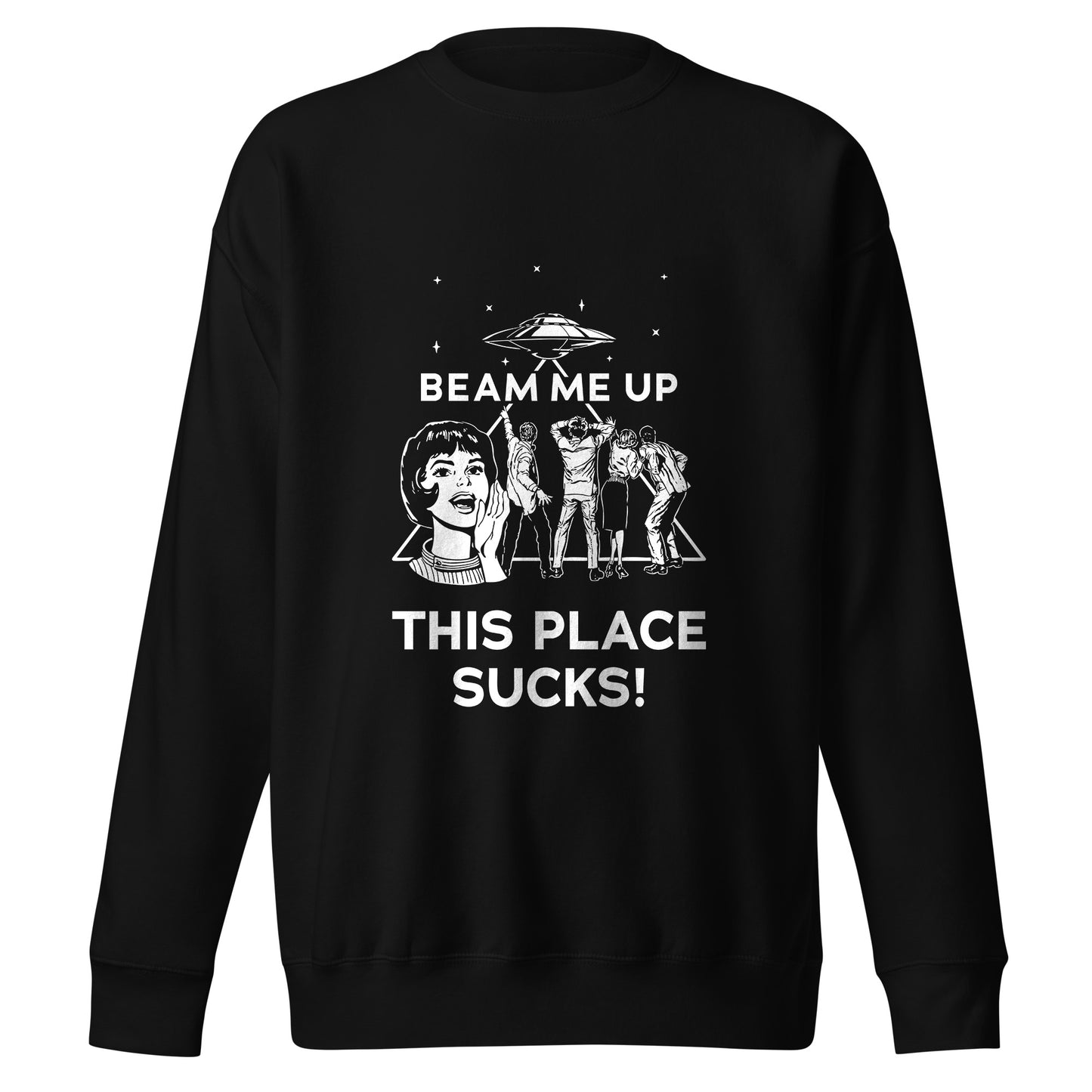 This Place Sucks Stranger Things Sweatshirt