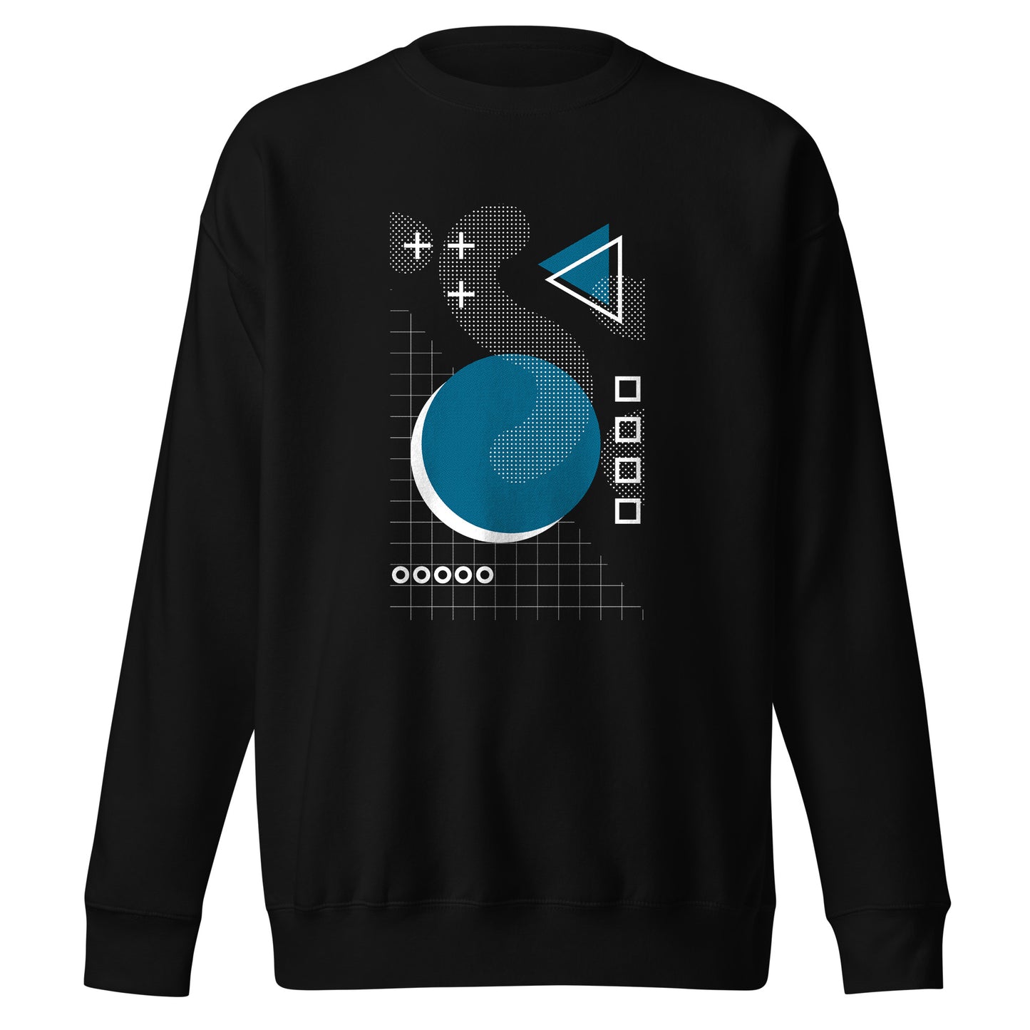 Abstract Art Grid Sweatshirt