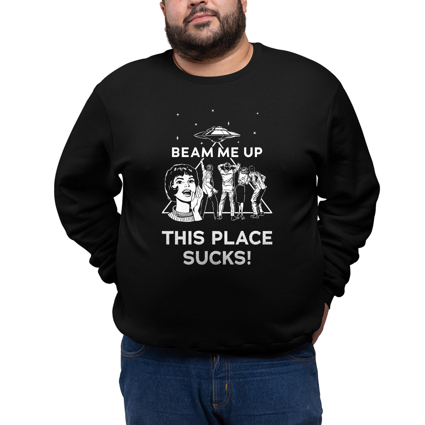 This Place Sucks Stranger Things Sweatshirt