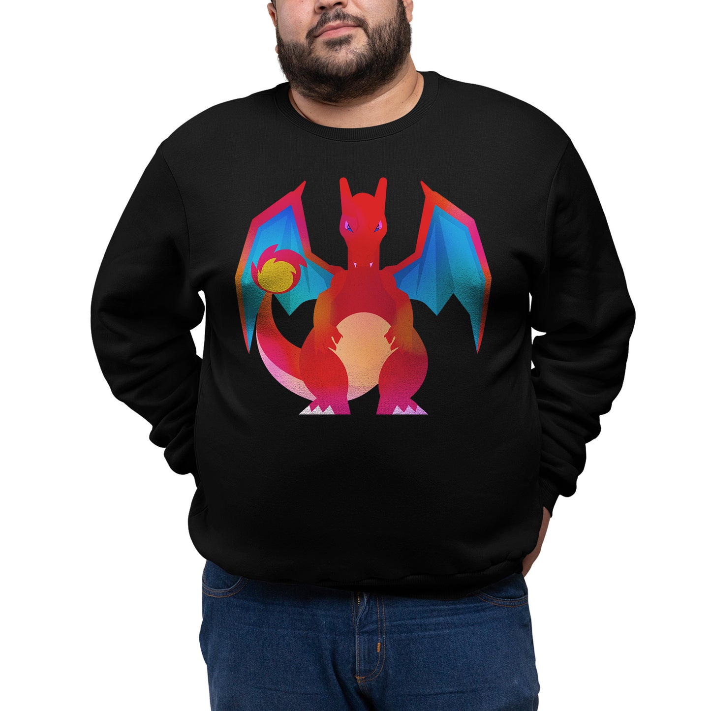 Charizard Pokemon Stylised Sweatshirt