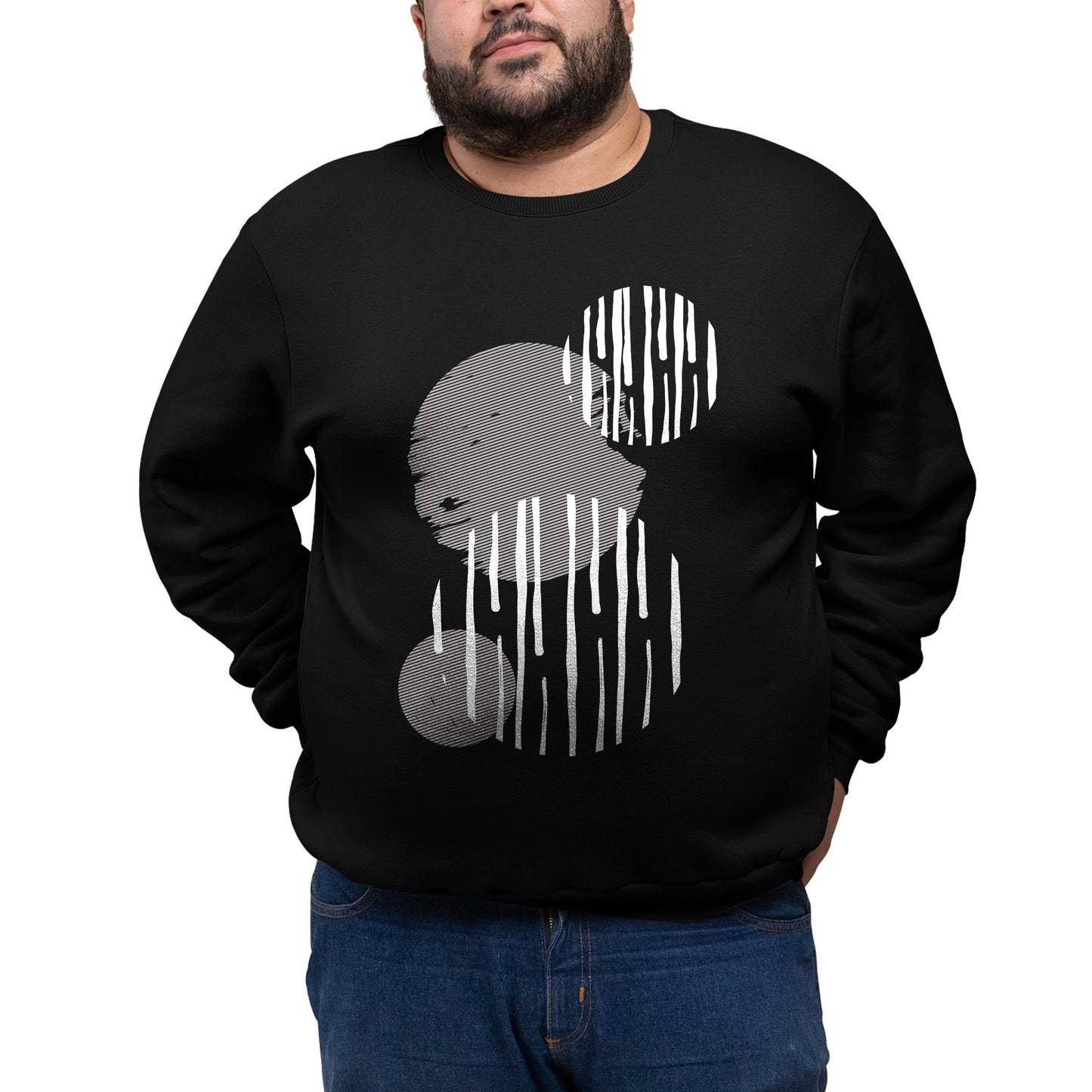 Abstract Art Circles Sweatshirt