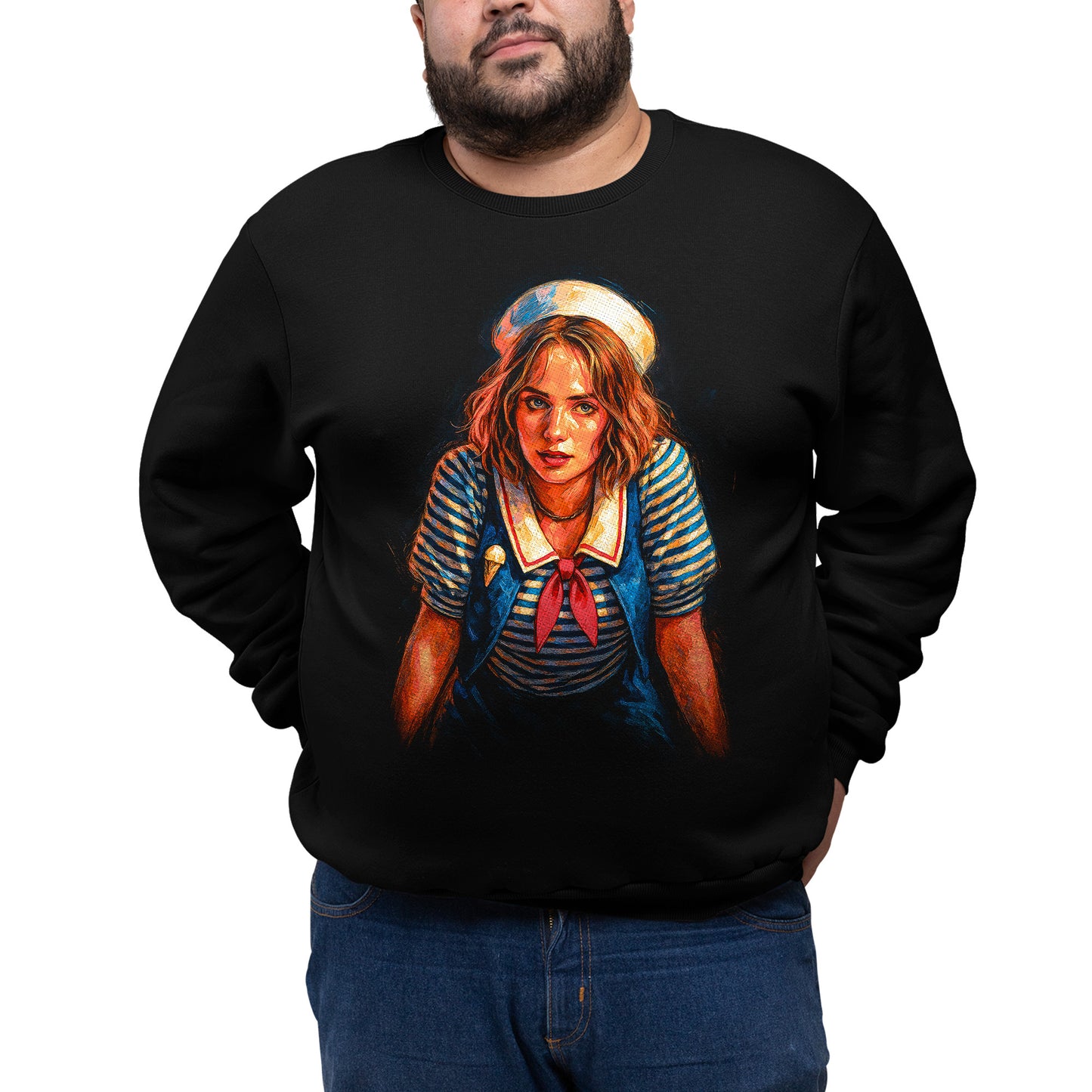 Robyn Scoops Ahoy Stranger Things Sweatshirt
