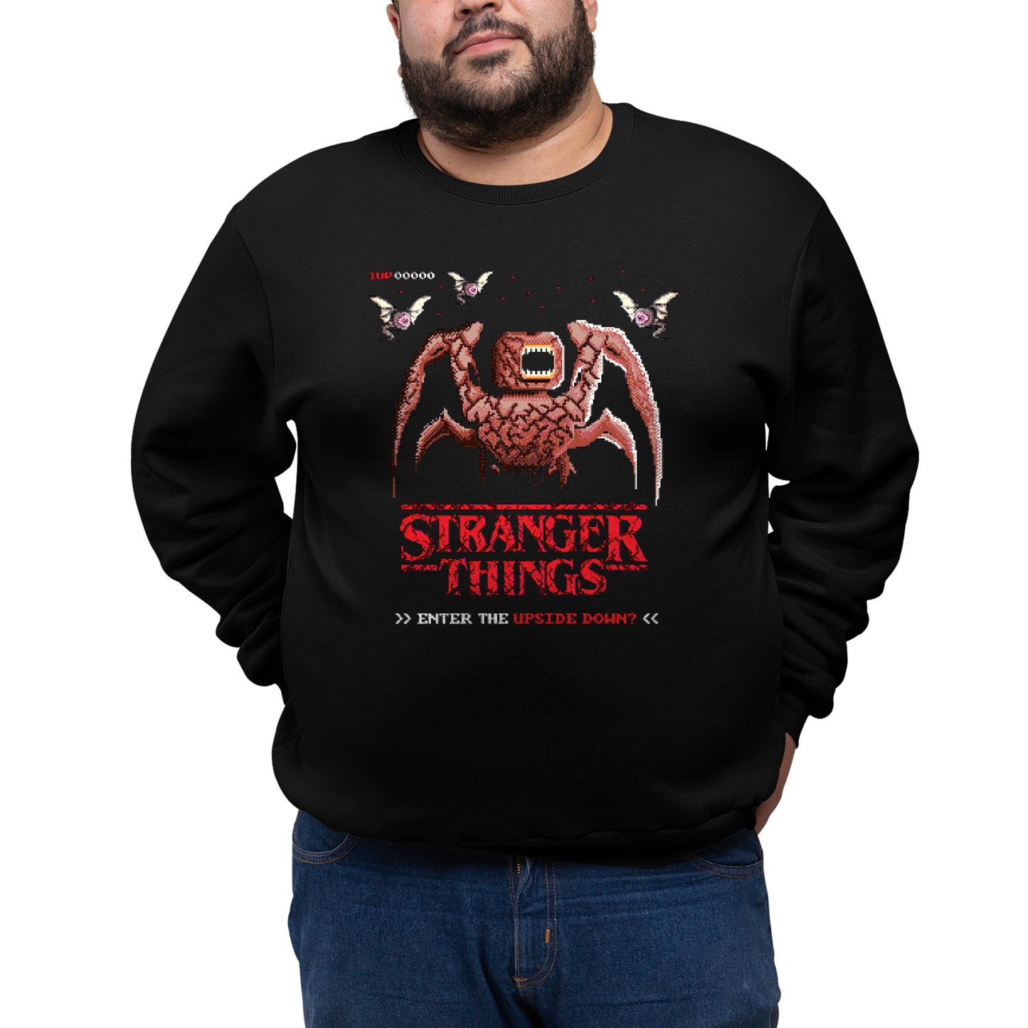 Enter the Upside Down Stranger Things Sweatshirt