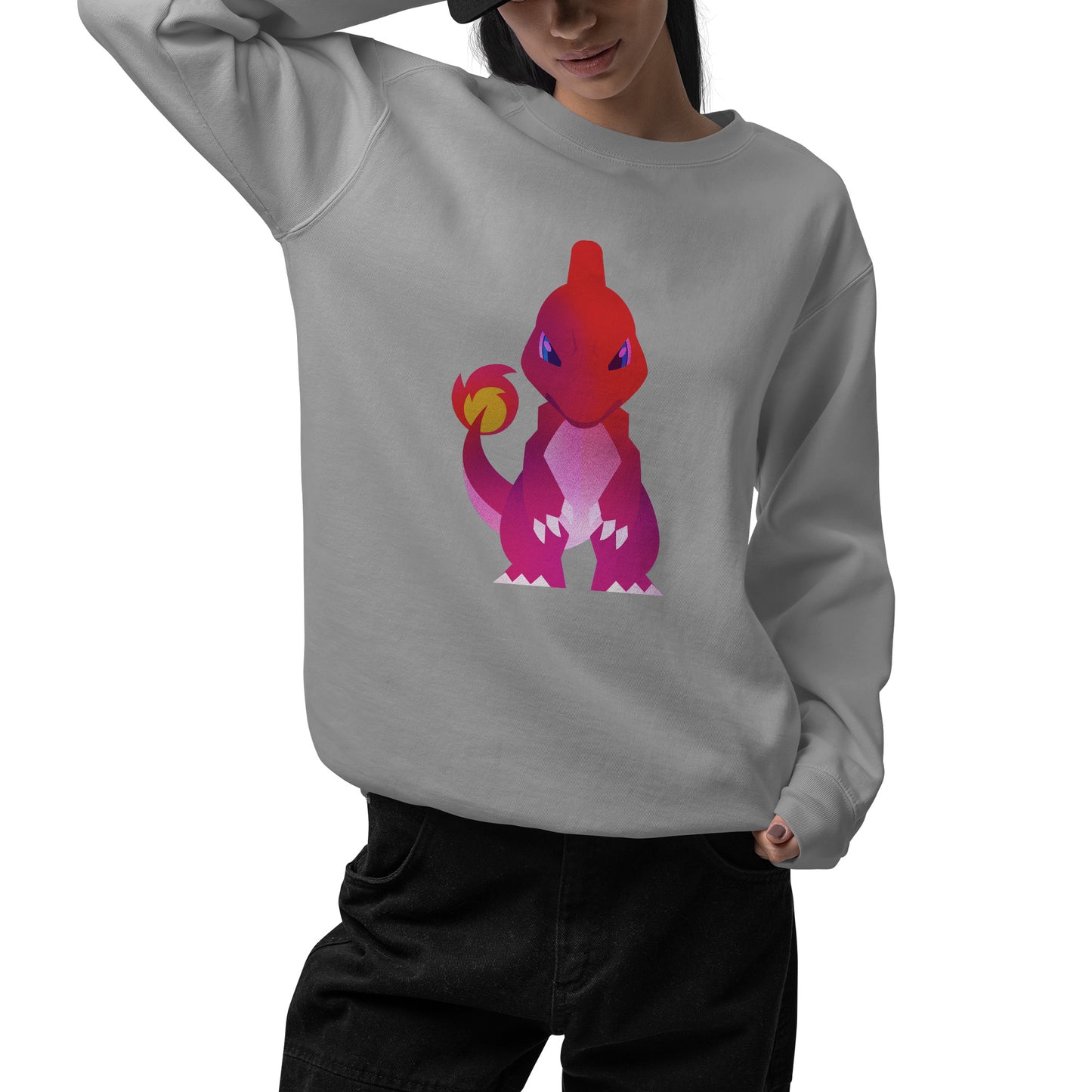 Charmeleon Pokemon Stylised Sweatshirt