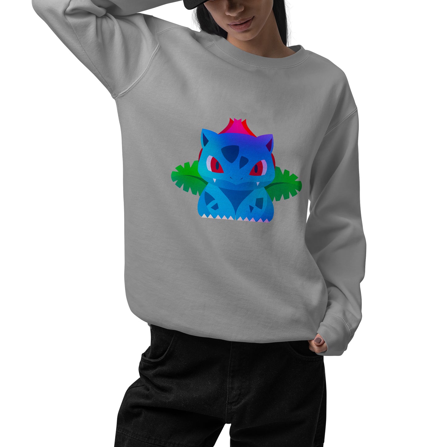 Ivysaur Pokemon Stylised Sweatshirt