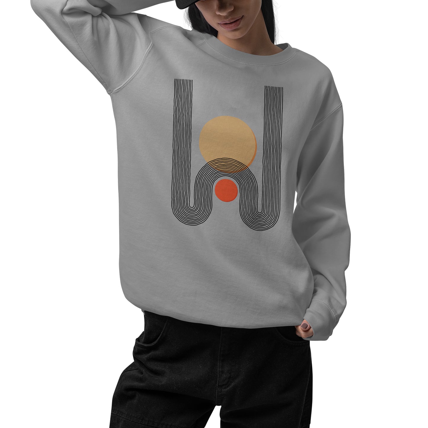 Abstract Art Swipes Sweatshirt