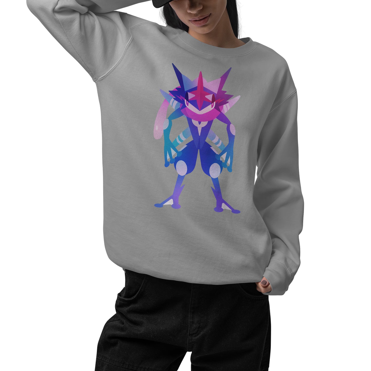 Greninja Pokemon Stylised Sweatshirt
