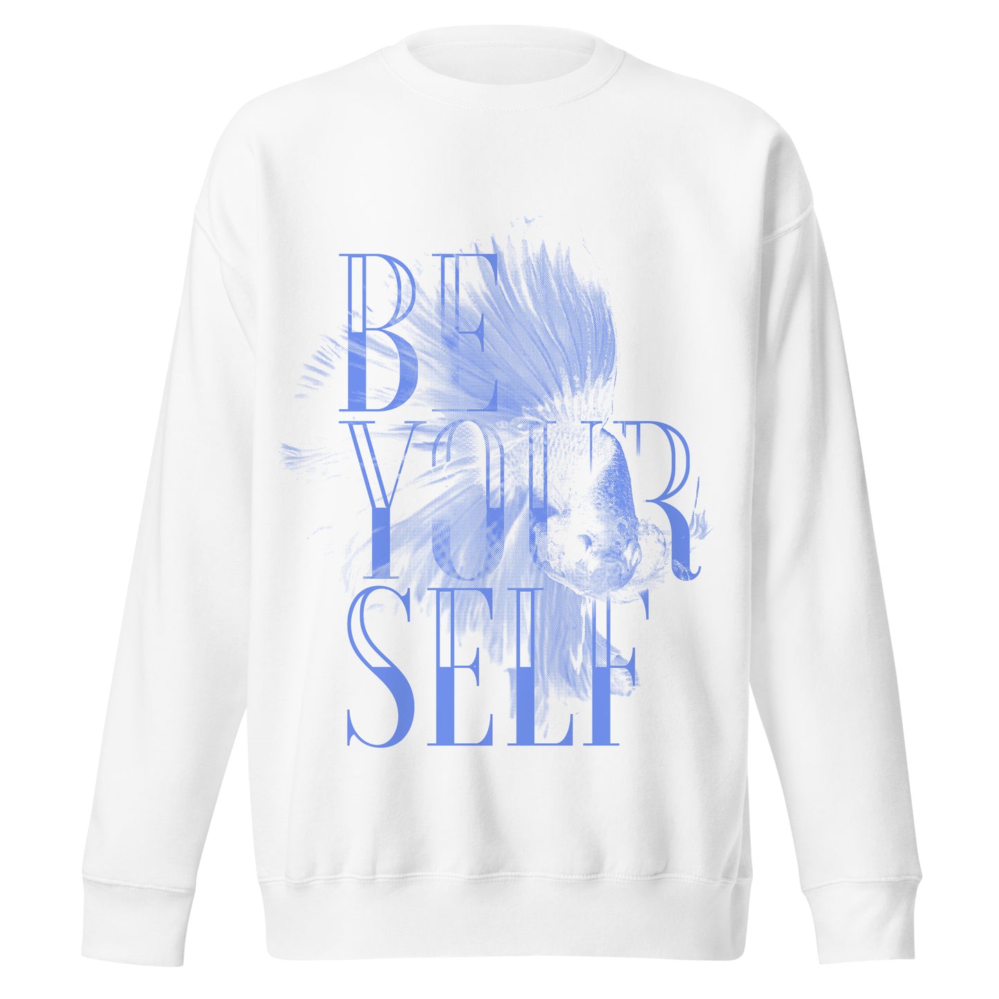 Be Your Self Fish Sweatshirt